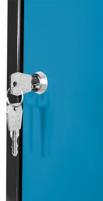 Produktbild von "STORIX" Schließfachwürfel Zylinderschloss RAL 7016/5012