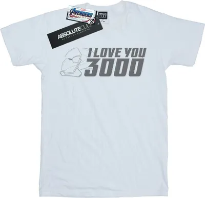 Produktbild von Marvel - "Avengers Endgame I Love You 3000" T-Shirt für Herren BI9281 (S) (Weiß)