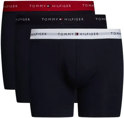 Obrázek produktu pro Pánské boxerky Tommy Hilfiger, balení 3 kusů, z bavlny, vícebarevné