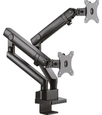 Image de Monitorständer IcyBox 2 Monitore bis zu 32" (81 cm)+ Tischh extern retail
