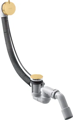 Produktbild von hansgrohe AXOR Flexaplus S Komplettset, Ab- und Überlaufgarnitur, für Normalwannen, 58316250