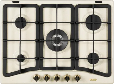 Image de De'Longhi AVF 57 PRO Plaque à avoine Intégrée 68 cm Gaz 5 brûleurs