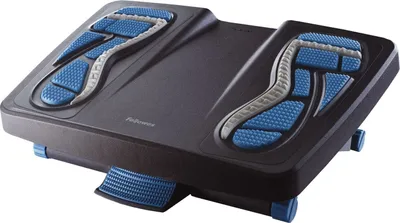 Immagine prodotto di Fellowes® 8068001 Poggiapiedi Energiser - superficie per massaggio riflessogeno, nero-blu