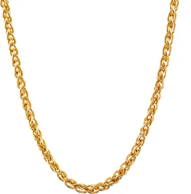Produktbild von Goldkette Zopfkette Länge 50cm - Breite 1,3mm - 585-14 Karat Gold