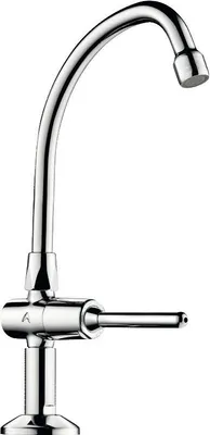 Produktbild von Delabie Selbstschl.Vent. TEMPOSTOP G1/2B Schwanenhals,m.Hebel L200mm