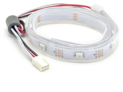 Produktbild von Makeblock RGB LED Lichtband 0,5 m, 15x WS2812 einzeln adressierbar, 3-poliger Stecker, 5 V DC