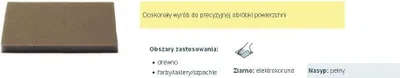 Immagine prodotto di Klingspor gąbka szlifierska 123 x 96 x 12,5mm p120 sw501