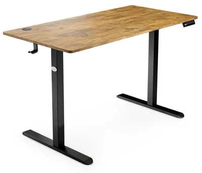 Produktbild von di volio höhenverstellbarer Schreibtisch LERICI - 120x60 cm, Schreibtisch höhenverstellbar elektrisch mit Memory-Funktion, ergonomischer Bürotisch