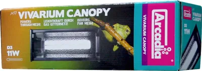 Produktbild von Arcadia - Canopy Vivarium-Aufsatzleuchte, Kompakt - 1x11W
