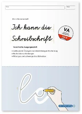 Produktbild von Ich kann die Schreibschrift - Vereinfachte Ausgangsschrift - Übungsheft zu den Buchstabenverbindungen