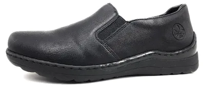 Produktbild von Rieker Straßenslipper(Trott) Abs.b.25 mm in schwarz, Gr. 36