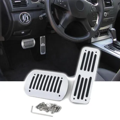 Produktbild von Pedale Alu Sport Set Automatik für Mercedes E-Klasse W210 S210 W211 S211