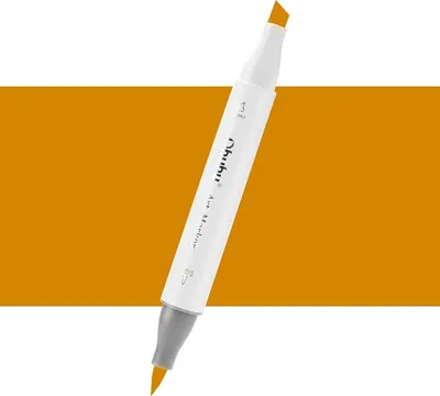 Image de OHUHU pinceau et ciseau double face, grain Y150 jaune