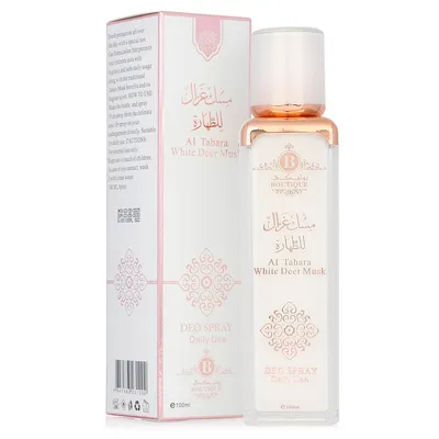 Obrázok produktu pre Boutique Al Tahara White Deer Musk 100ml Deo Spray