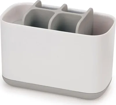 Zdjęcie produktu dla Joseph Joseph 70510, Wolnostojący uchwyt na szczoteczki do zębów, Szary, Zlew, Stół, Okno, 171 mm, 86 mm, 128 mm