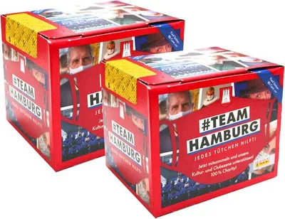 Produktbild von Team Hamburg - Sammelsticker - 2 Displays (100 Tüten)