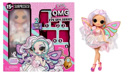 Produktbild von L.O.L. Surprise! OMG Eye Spy - Fairy, Modepuppe, Weiblich, 4 Jahr(e), Junge/Mädchen, Mehrfarbig