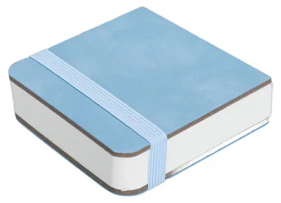 Obrázek produktu pro Akvarelový skicák, 30 listů, 8x8 cm, papír 300 g/m², bílý, vhodný pro malování a psaní