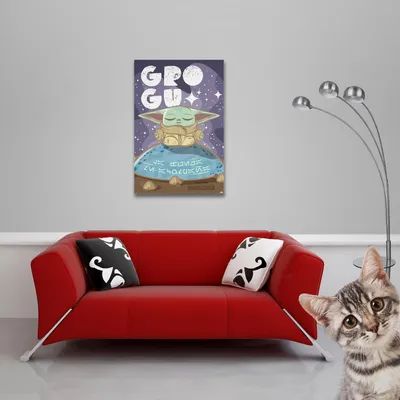 Image de Star Wars - Poster - Le Mandalorien - Grogu Cuteness + 1 OB poster taille 61x91,5cm