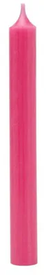 Produktbild von Neonpinkfarbene Tischkerzen, 18er-Set – 2,1 x 19,5 cm – Paraffin – 6 Stunden Brenndauer – Ø 2,1 cm