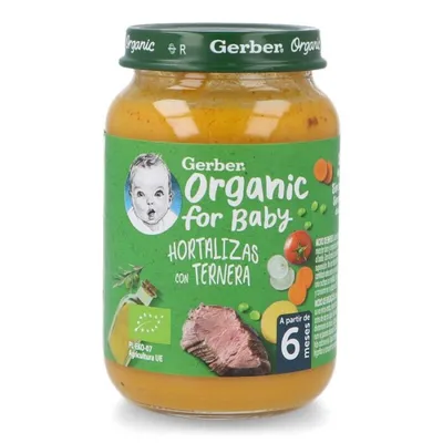 Produktbild von Gerber Bio-Gemüse Kalbfleisch 1U 190g