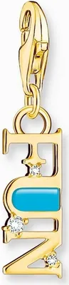 Immagine prodotto di Thomas Sabo - 2010-565-17 - Charm - Donna - Argento 925 placcato oro giallo - Fun