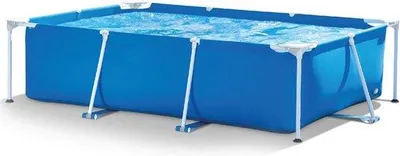 Produktbild von Famanu Schwimmbecken Rechteckig Blau - 300 cm x 200 cm x 75 cm