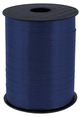 Produktbild von Geschenkband / Ballonband / Polyband / Kräuselband 458 m - dunkelblau blau