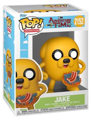 Produktbild von Funko Pop! Animation: Adventure Time - Jake The Dog- Vinyl-Sammelfigur - Geschenkidee - Offizielle Handelswaren - Spielzeug Für Kinder und Erwachsene