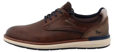 Immagine prodotto di Mustang, scarpe sportive stringate marroni, taglia 44