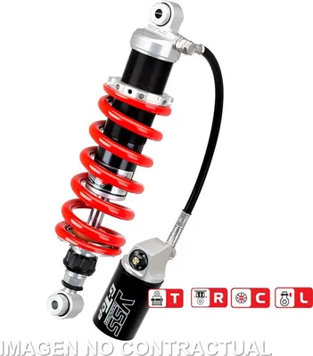 Zdjęcie produktu dla Amortyzator tylny mono serii X456 kompatybilny z TRIUMPH Tiger 1050i (07-16) MX456-350TRCL-13-858