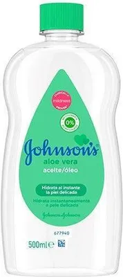 Zdjęcie produktu dla Johnson's - Olejek dla niemowląt - Aloe Vera - 500 ml