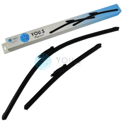 Produktbild von 2 YOU.S SCHEIBENWISCHER VORNE 600 + 380 mm für NISSAN Qashqai / +2
