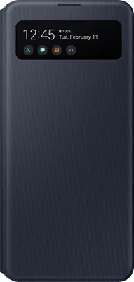 Immagine prodotto di SAMSUNG EF-EA415PBEGEU SAMSUNG S View Wallet Cover Handy-Hülle für SAMSUNG Galaxy A41 schwarz