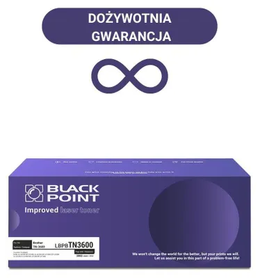 Zdjęcie produktu dla Toner Black Point Do Brother (Tn-3600) Black 3000 Str. Z Chipem