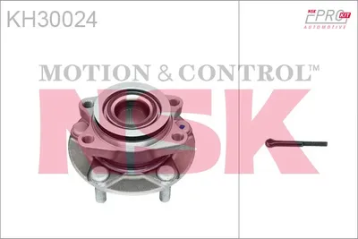 Produktbild von NSK Radlagersatz Vorne für NISSAN Qashqai / Qashqai +2 I (J10, NJ10) 136mm KH30024