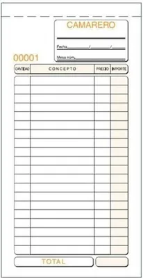 Image de Chéquier du serveur tiers en papier naturel
