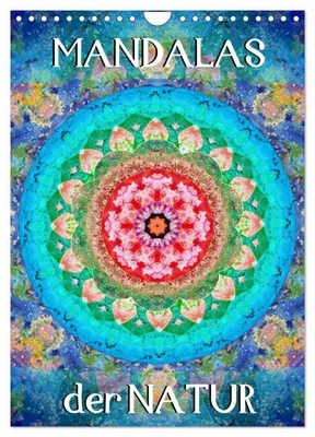 Produktbild von MANDALAS der Natur (Wandkalender 2027 DIN A4 hoch), CALVENDO Monatskalender