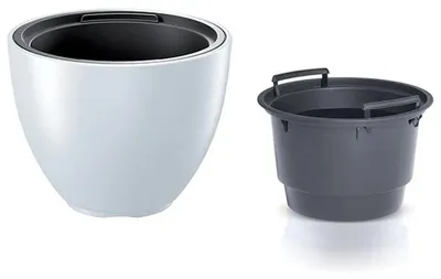 Obrázok produktu pre Heos DBHEM400 Kvetináč s vložkou biely