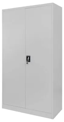 Zdjęcie produktu dla Szafa biurowa metalowa na akta i dokumenty FURVERO W-100 S/S szara 100x40x185 cm skręcana