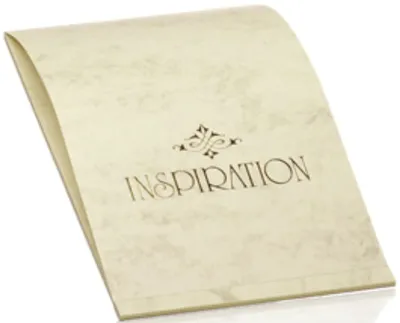 Produktbild von Rössler Papier 20030806 Briefblock Inspiration A4 40 Blatt chamois marmora