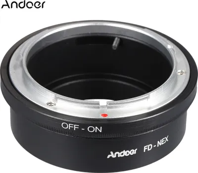 Zdjęcie produktu dla Pierścień adaptera Andoer FD-NEX do obiektywu Canon FD pasujący do aparatu cyfrowego Sony NEX E-mount