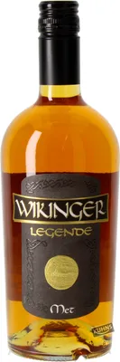 A bottle of Wikinger Met LEGENDE.