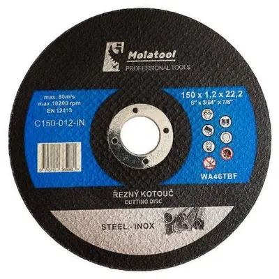 Produktbild von Trennscheibe Molatool Profi 150 x 1,2 x 22,2 mm