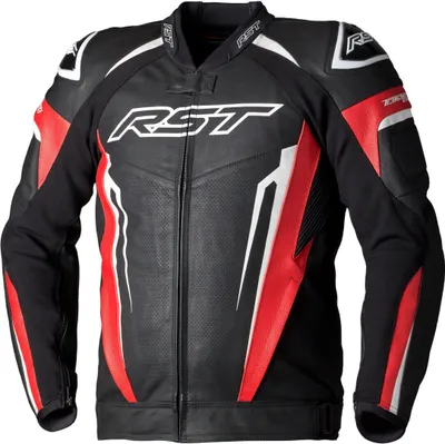 Produktbild von RST TracTech Evo 5 Lederjacke Herren - Rot/Schwarz/Weiss