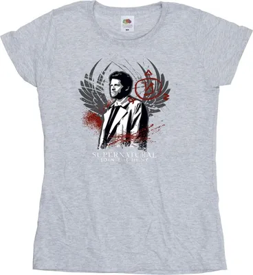 Produktbild von Supernatural - "Join The Hunt" T-Shirt für Damen BI55065 (L) (Sportgrau)