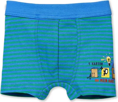 Produktbild von Schiesser 143470 - Jungen-Shorts "Mein Haus" Gr. 140