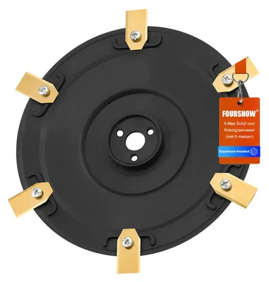 Productafbeelding van Mesplaten voor robotgrasmaaier, 6 reservebladen, compatibel met G2 Automower