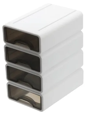 Immagine prodotto di Contenitore organizzatore per trucchi - Set da 3 pezzi per bagno e scrivania - Colore lilla