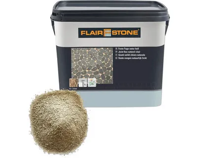 Produktbild von FLAIRSTONE Feste Fuge natur hell unkrauthemmend 0,1 mm - 2 mm 15 kg